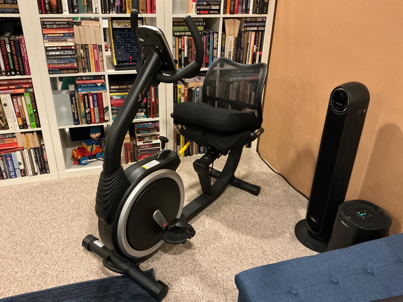 MERACH Recumbent Exercise Bikes for Home High-end customer photo 2
