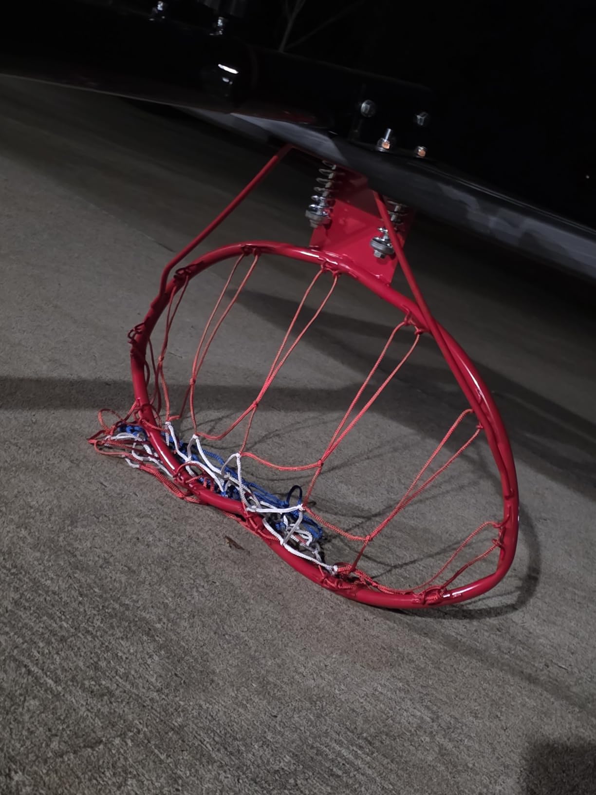 IGL Portable Basketball Hoop, 5.6-10FT Adjustable Basketball Goal System, 40/44 Inch Outdoor Basketball Hoop & Goals for Kids, Youth, and Adults in The Backyard, Driveway with PC Backboard customer photo 1