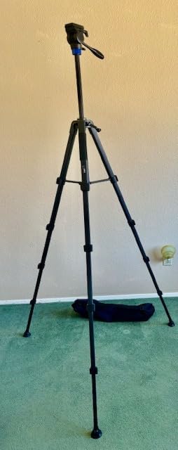 72.4” Spotting Scope and Binoculars Tripod w/Adapter & Hunting Rest V Yoke customer photo 2