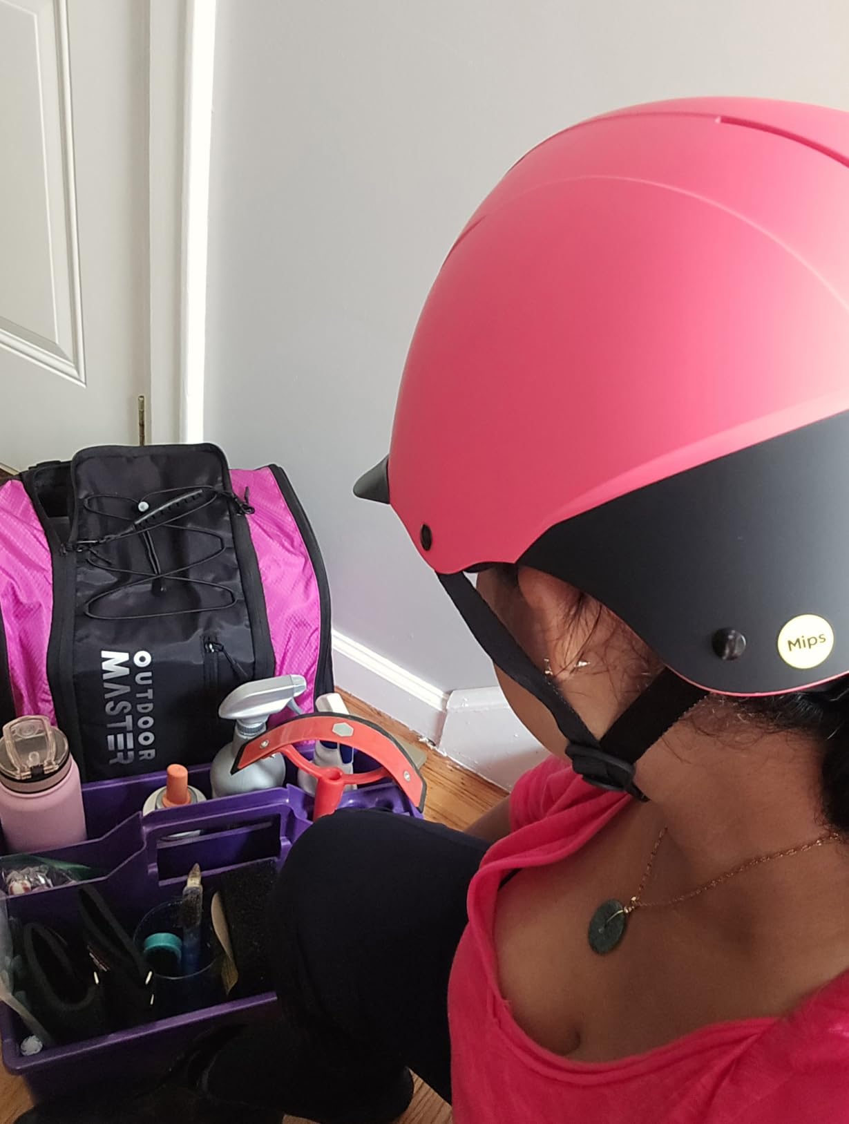 Troxel MIPS Full Coverage Horse Riding Helmet, Medium, 7-7-3/8 customer photo 1