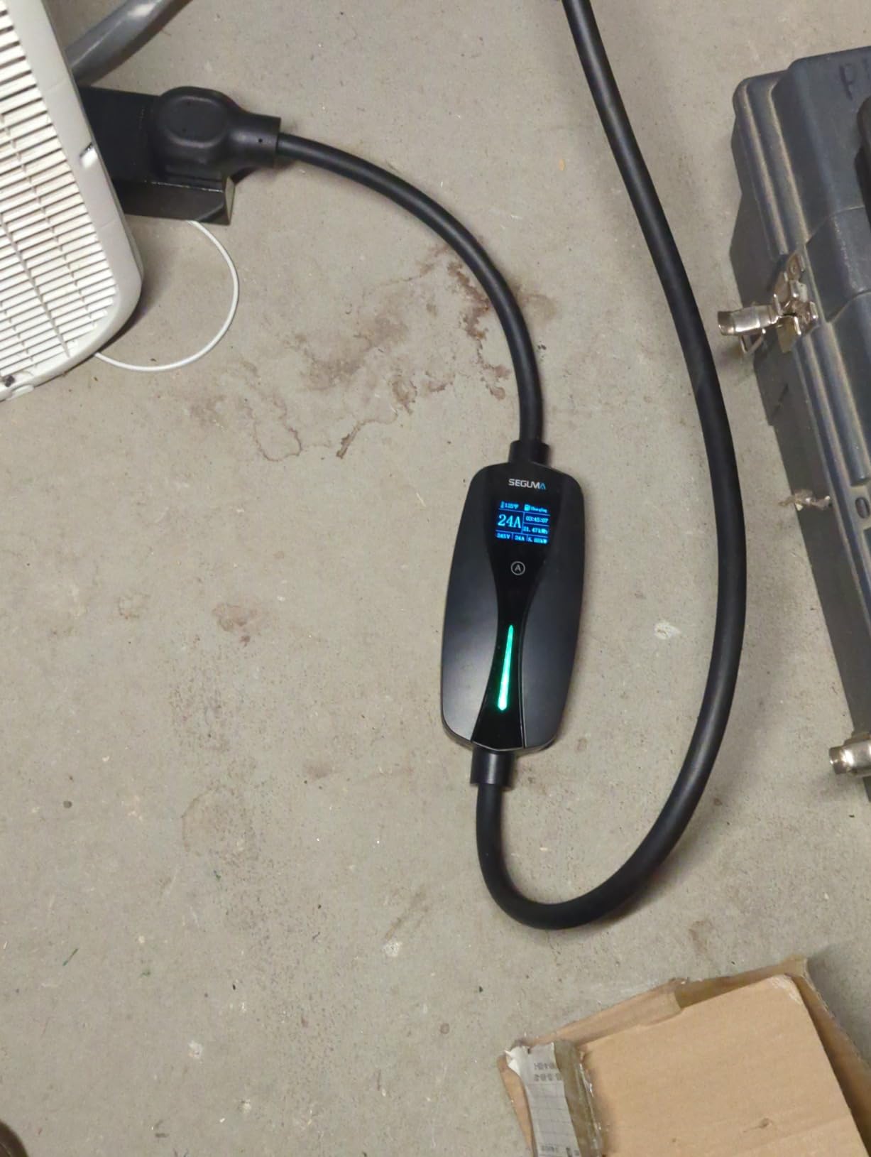 SEGUMA 32A Level 2 EV Charger, J1772 Charger with NEMA 14-50 Plug customer photo 2