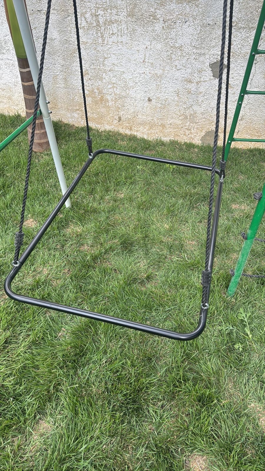 Hapfan Swing Sets for Backyard with Monkey Bars,5 in 1 Playground Set customer photo 2