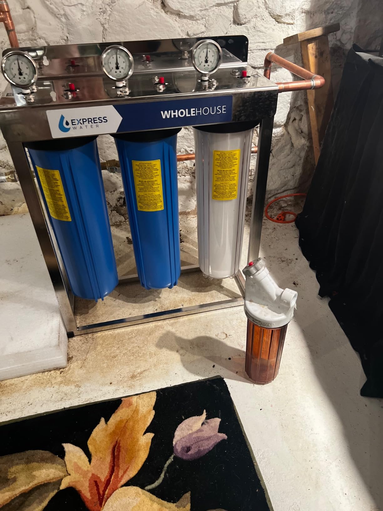 Express Water Whole House Water Filter System, Iron & Manganese, 3-Stage customer photo 2