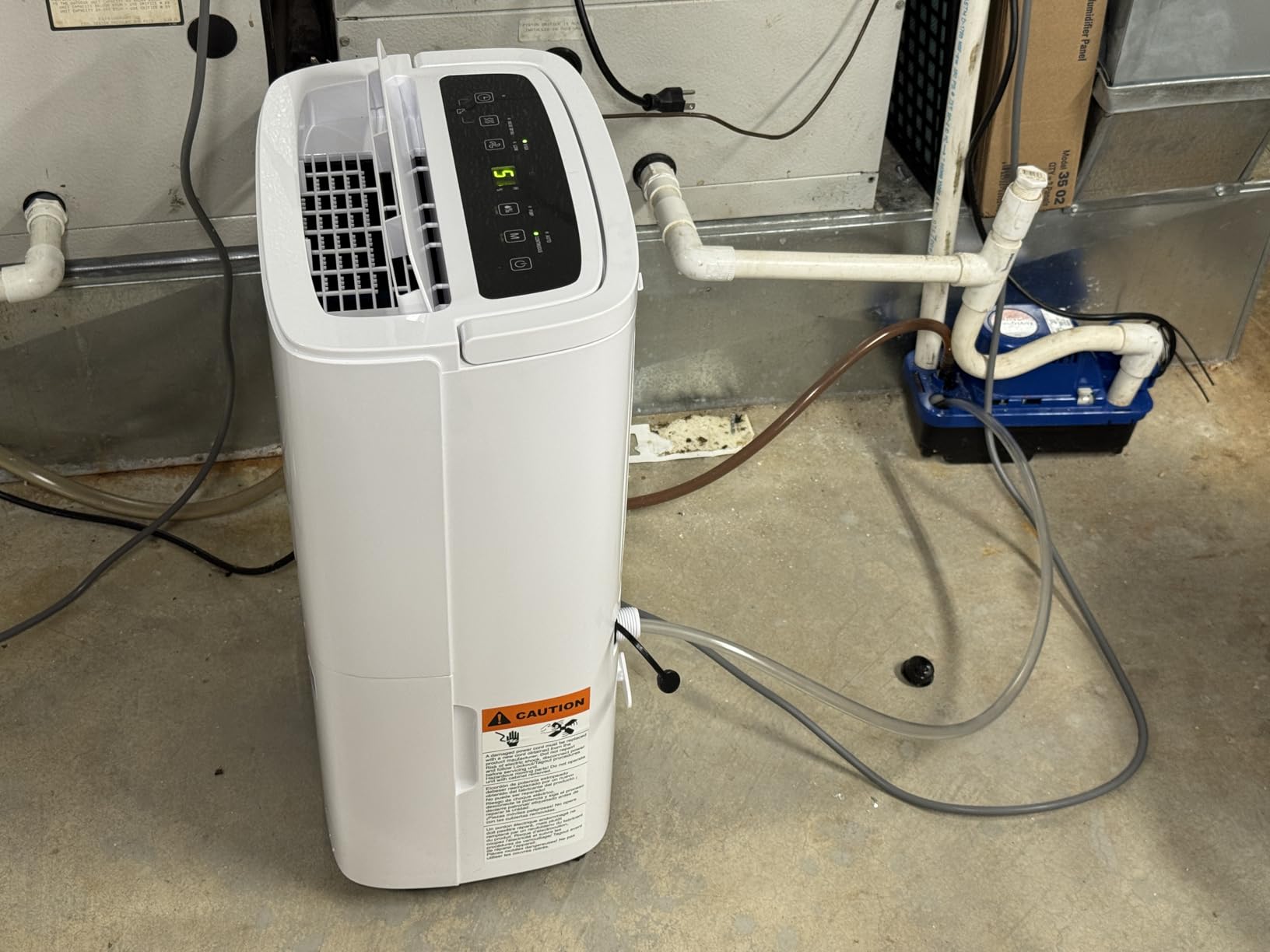 Waykar 150 Pints 7000 Sq.Ft Energy Star Dehumidifier with Pump for Basement customer photo 1
