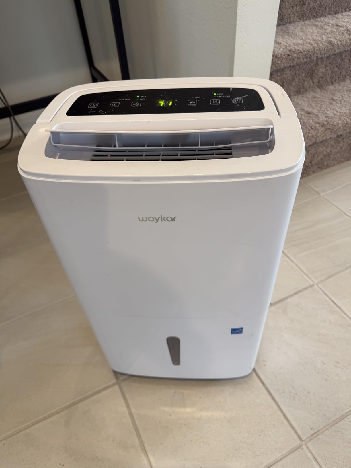 Waykar 150 Pints 7000 Sq.Ft Energy Star Dehumidifier with Pump for Basement customer photo 2