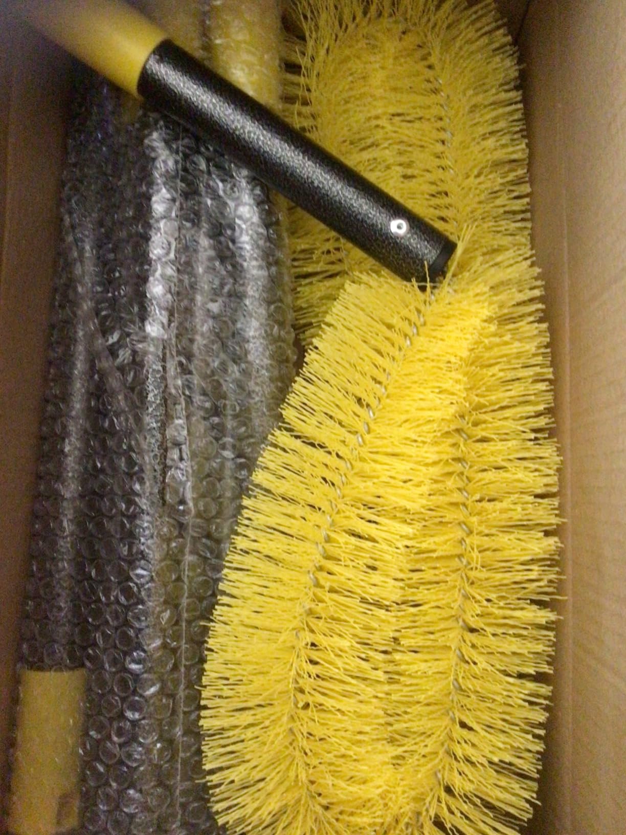 Gutter Cleaning Tools from The Ground, 10 FT Telescopic Brush customer photo 1