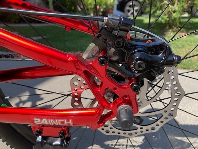 RoyalBaby Kids Mountain Bike Aluminium 20/24 Inch MTB Sports Bicycle, 1-Speed/8-Speed Hardtail Dual Disc Brakes Front Suspension Boys Girls Teens Ages 7+ Years customer photo 1