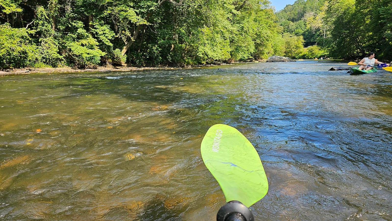 Adjustable Kayak Paddle with Carbon Fiber Shaft and Nylon Blade customer photo 2