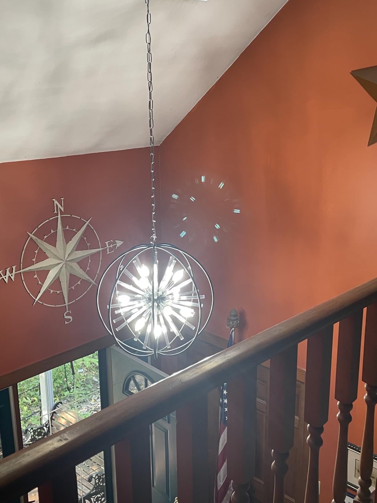 Vezzio Modern Extra Large Crystal Chandeliers for High Ceilings customer photo 1