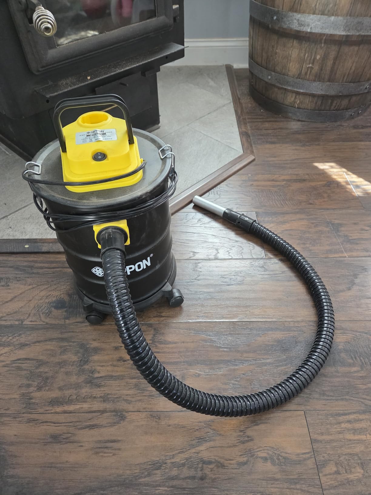Ash Vacuum Cleaner, 800W 2.6 Gallon for Pellet Stove & Fireplace customer photo 1