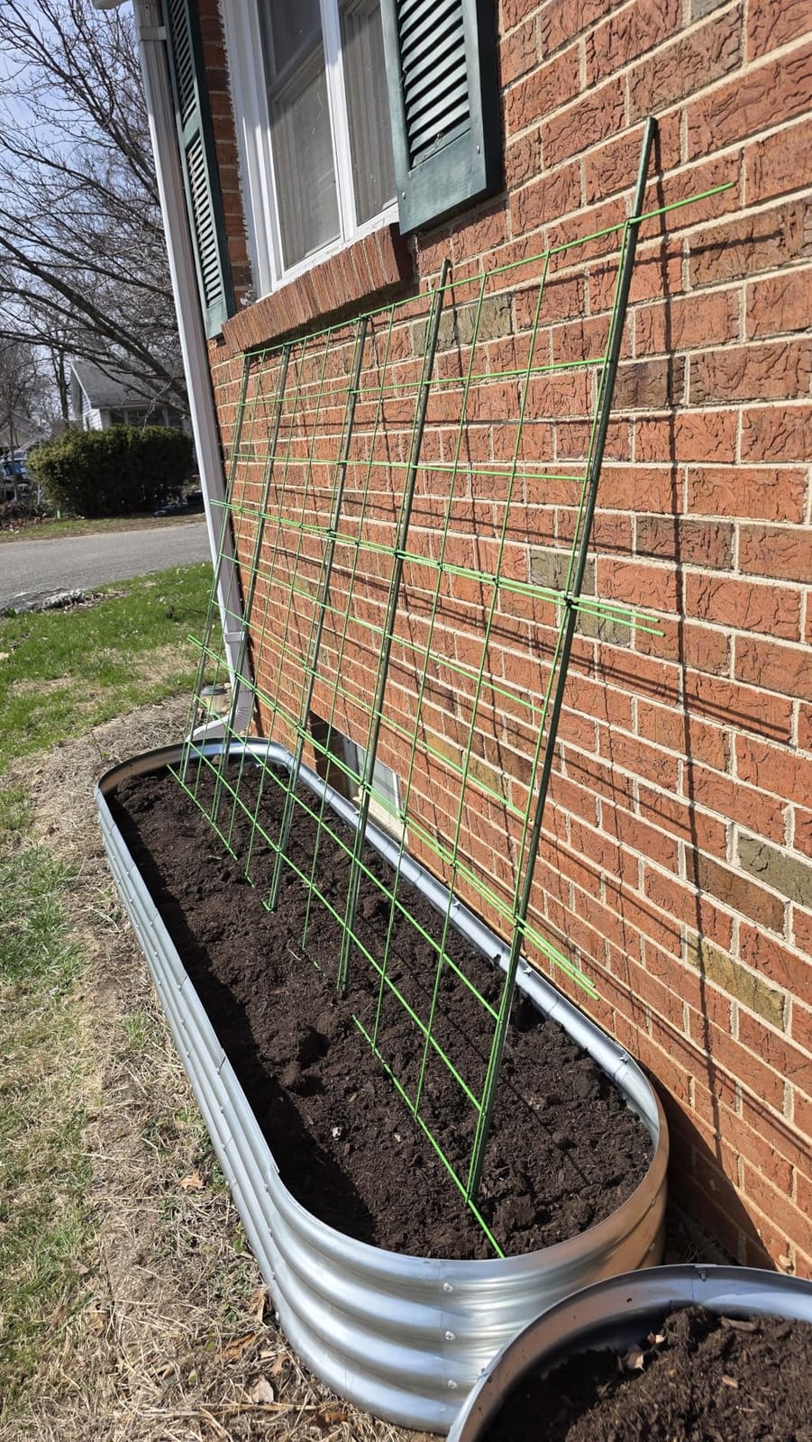 Land Guard 8ft Galvanized Raised Garden Bed Kit, Raised Garden Boxes Outdoor, Oval Metal Raised Garden Beds for Vegetables, Silver,108 Gallon Capacity(with 10 Connecting rods) customer photo 2