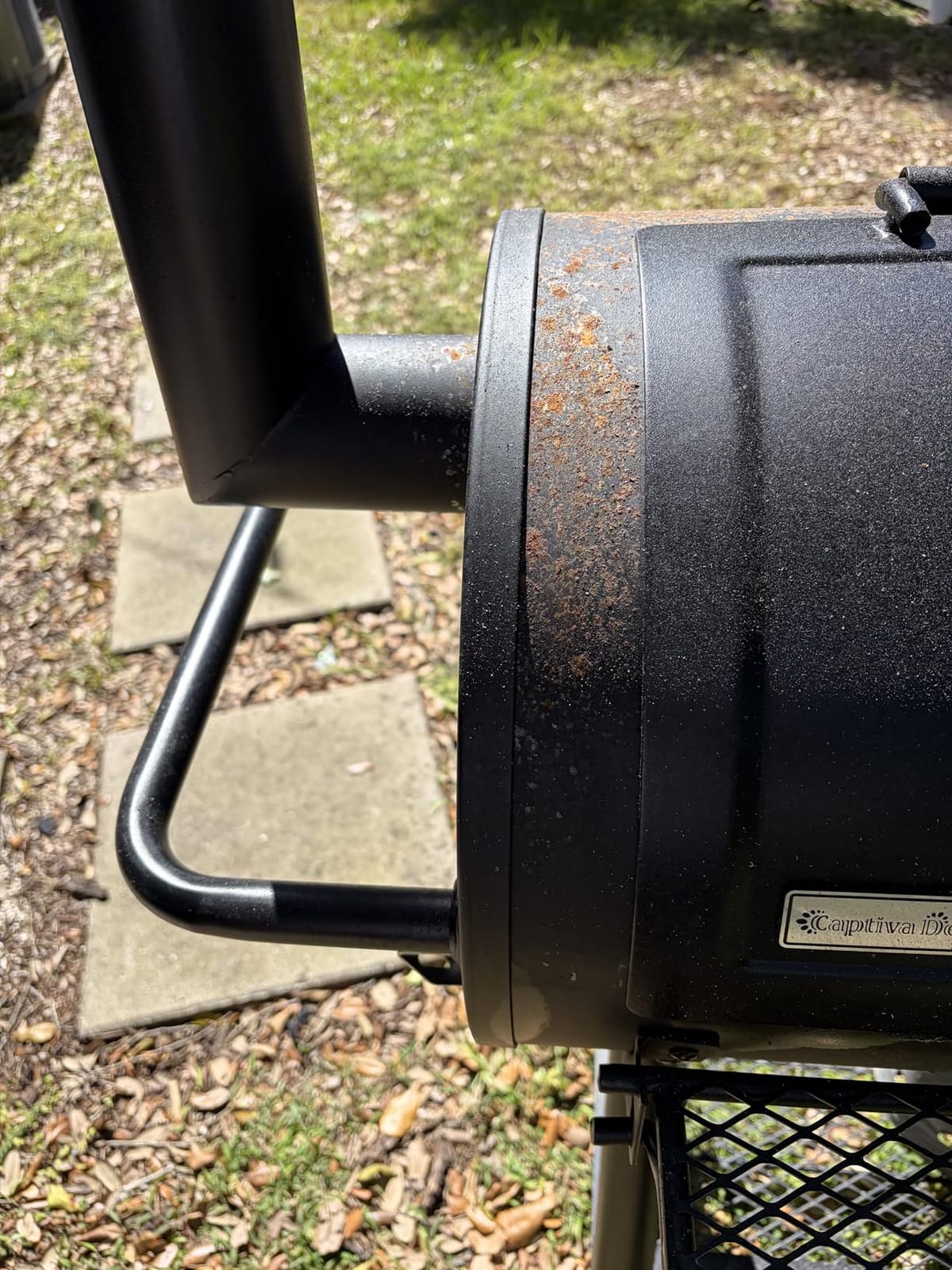 Sophia & William Vertical Offset Charcoal Smoker 961 SQ.IN. Cooking Area customer photo 2