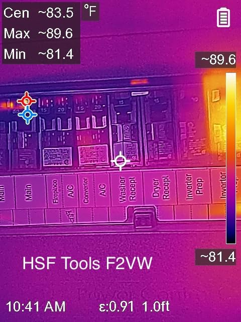 HSFTOOLS F2VW Thermal Camera with 2MP Visual Cam, 640x480 Super Resolution customer photo 1