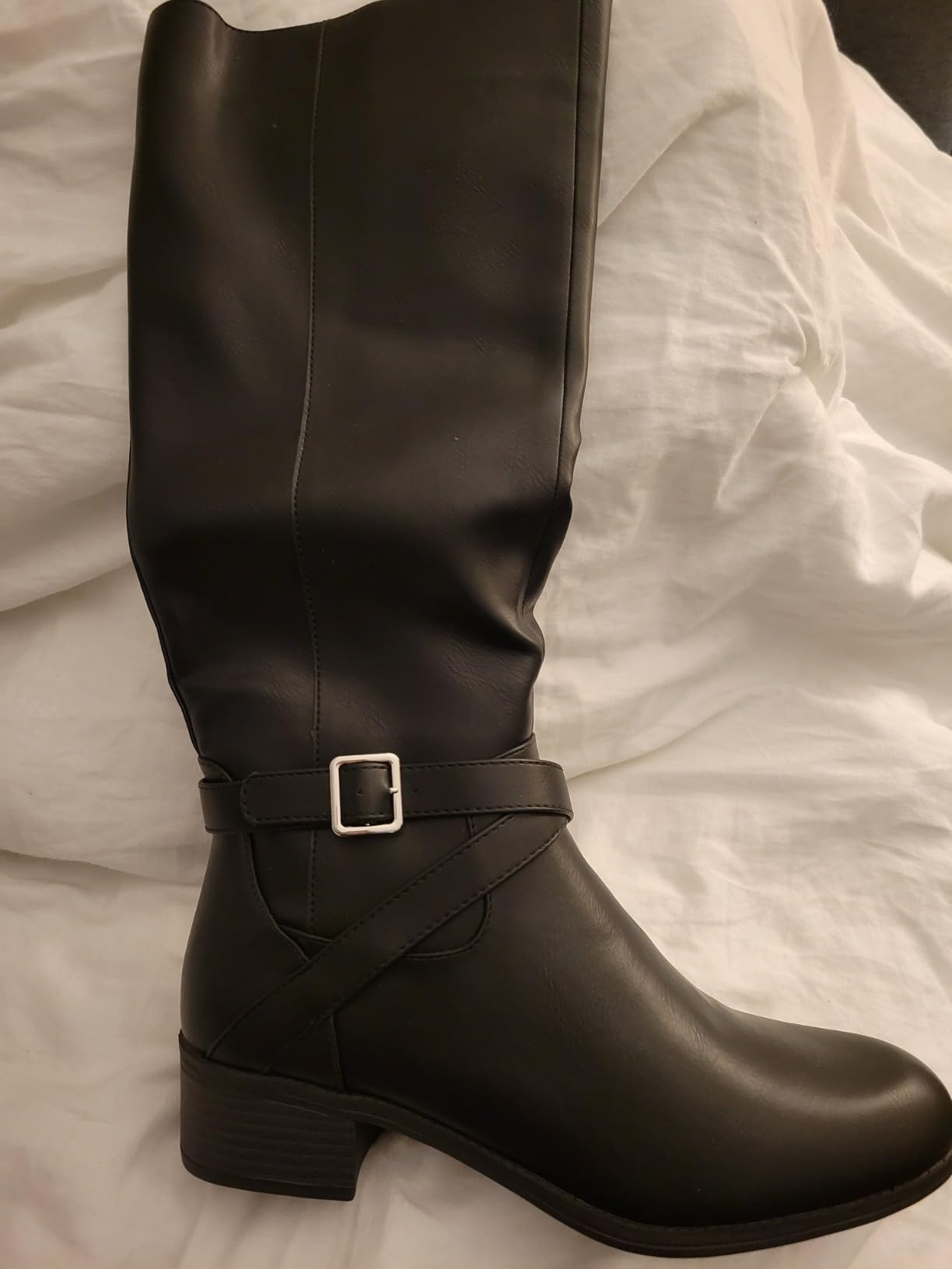 Nautica Women's Tall Shaft Riding Boots: Stylish Knee-High Dress Shoes for Fall & Winter customer photo 2