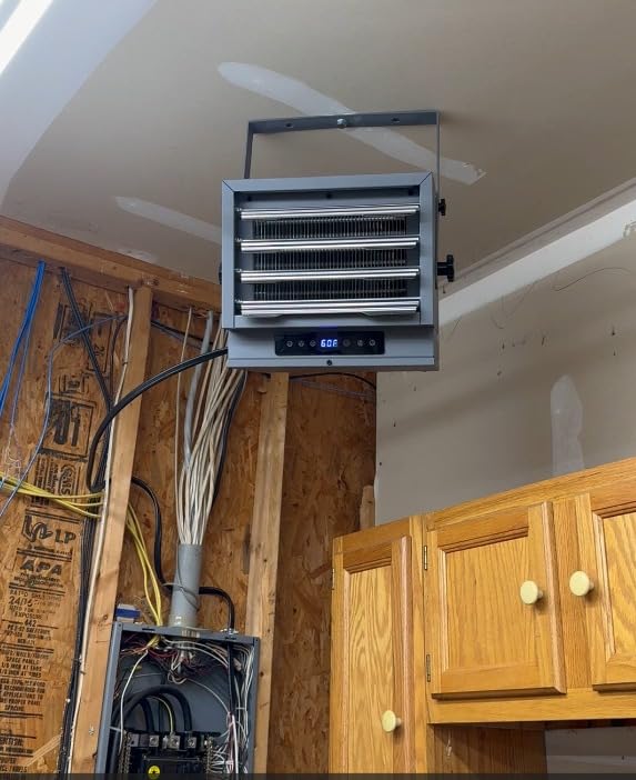 InoKraft 7500W Electric Garage Heater, 240V Ceiling-Mount, Hardwired customer photo 2