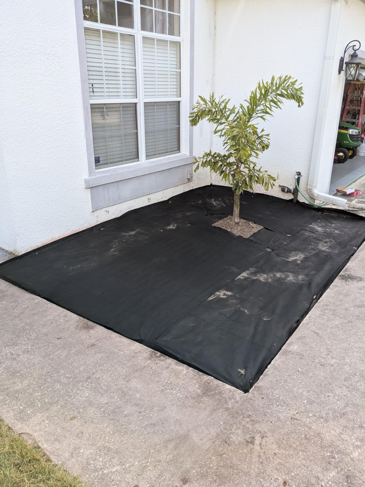 8oz 3FTx50FT Non Woven Geotextile Fabric for Drains Landscaping customer photo 2