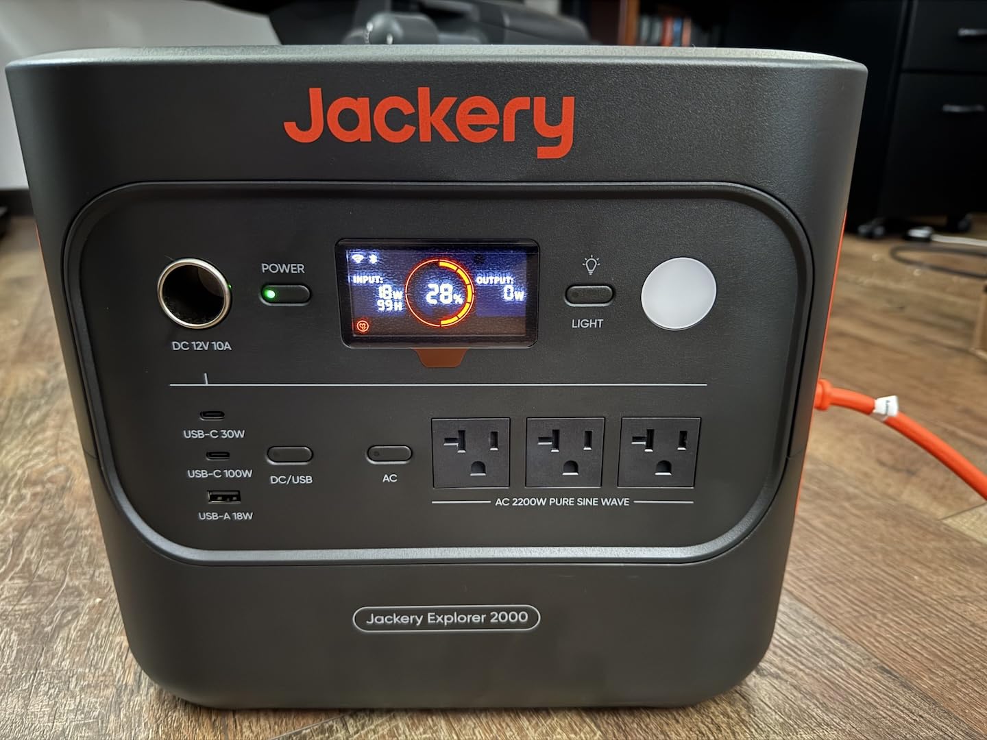 Jackery Explorer 2000 v2 and 2x200W Solar Panels, 2042Wh, 2200W AC Output customer photo 2