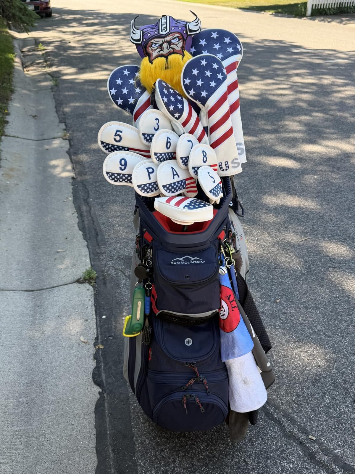 Sun Mountain Men's C130 Cart Golf Bag, 2025 Model customer photo 1
