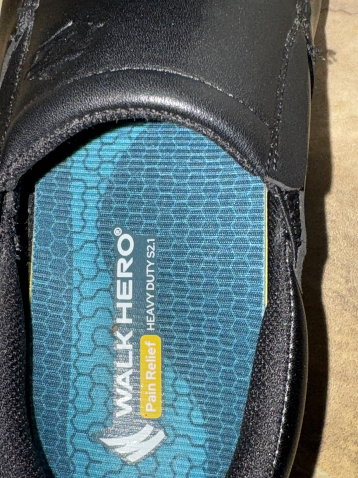 WalkHero Heavy Duty Insoles for Work Boots, 220+lbs Orthopedic Insoles customer photo 1