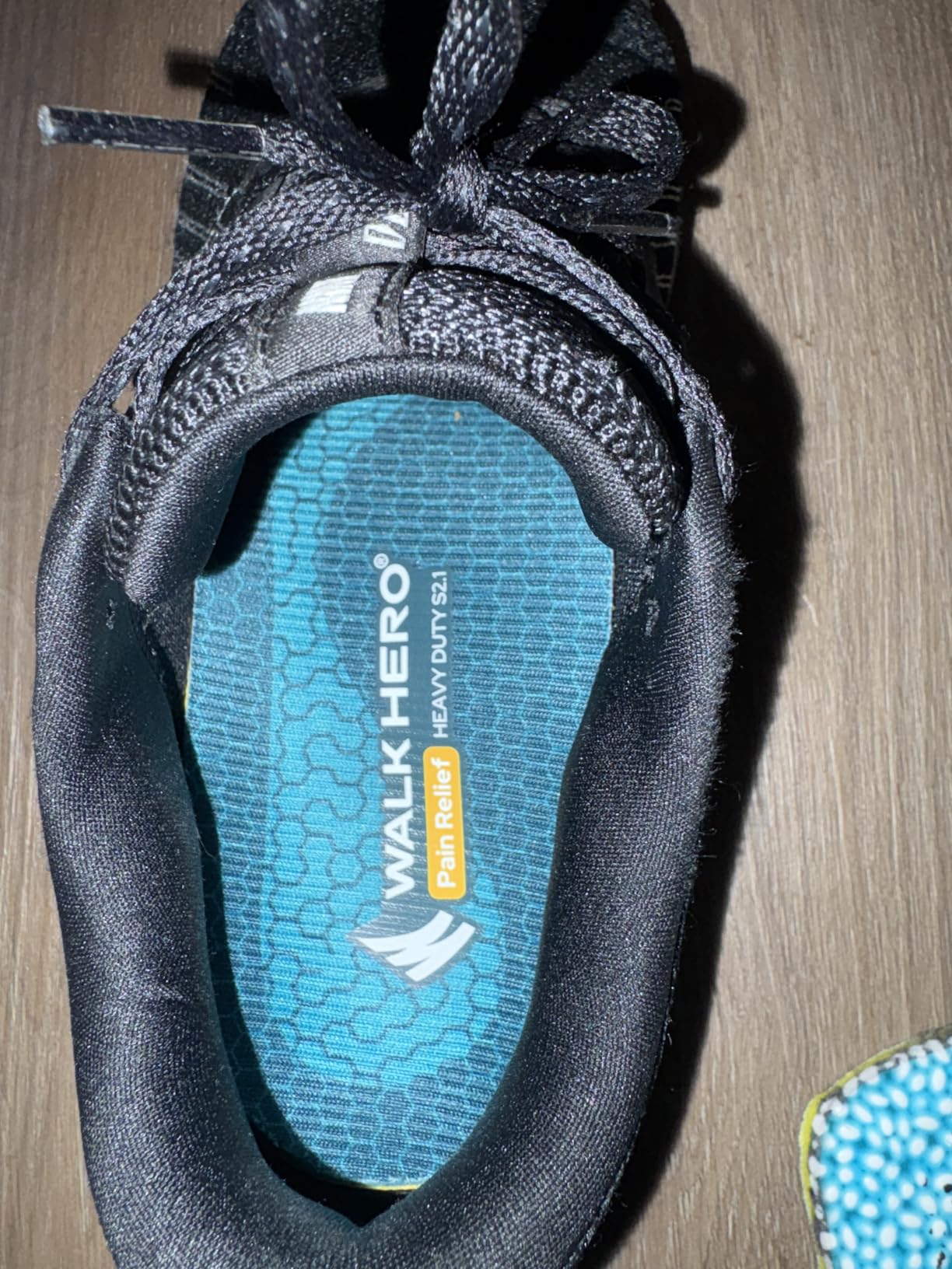 WalkHero Heavy Duty Insoles for Work Boots, 220+lbs Orthopedic Insoles customer photo 2
