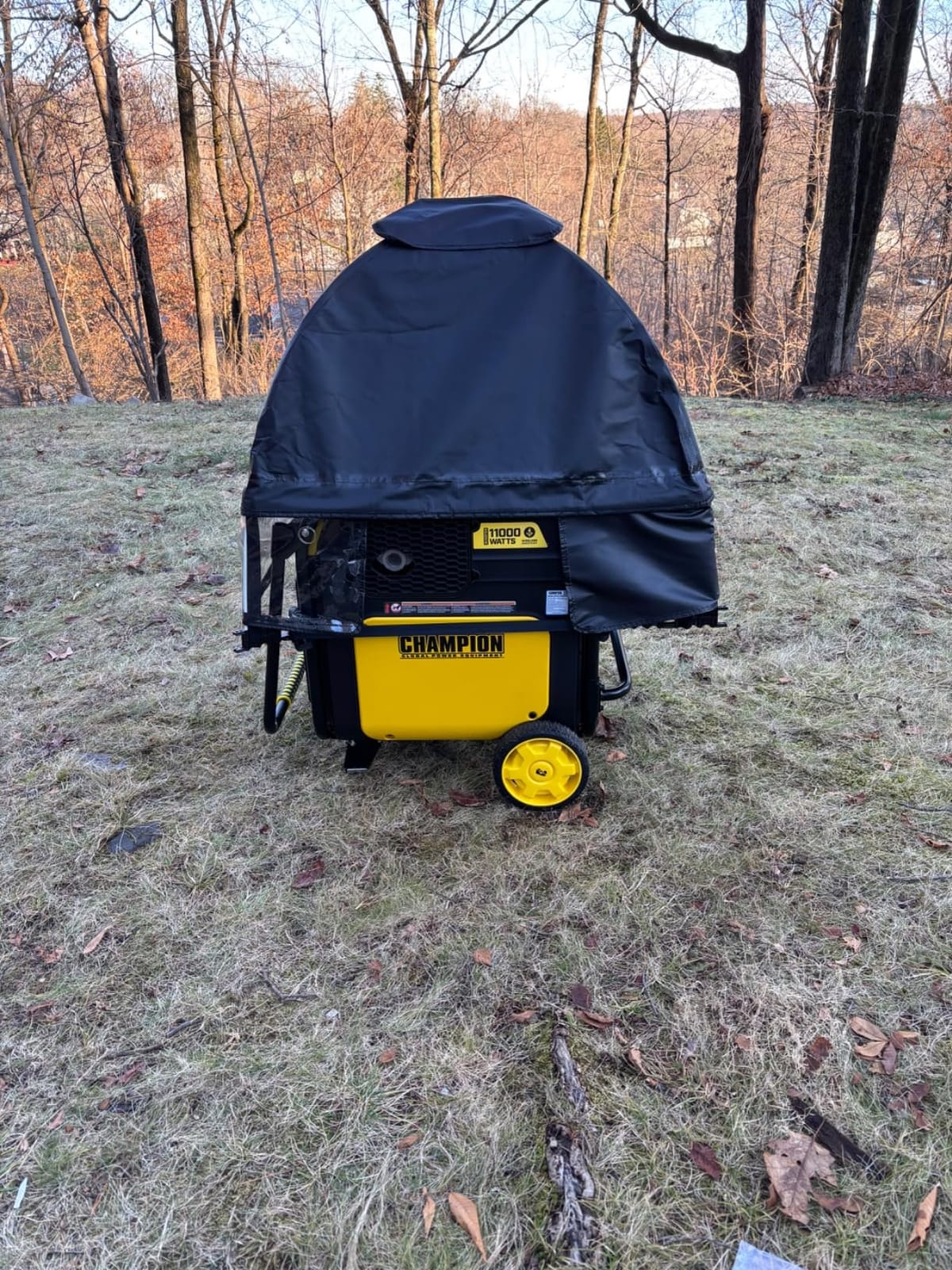 Champion 11,000-Watt Remote Start Tri Fuel Portable Inverter Generator customer photo 2