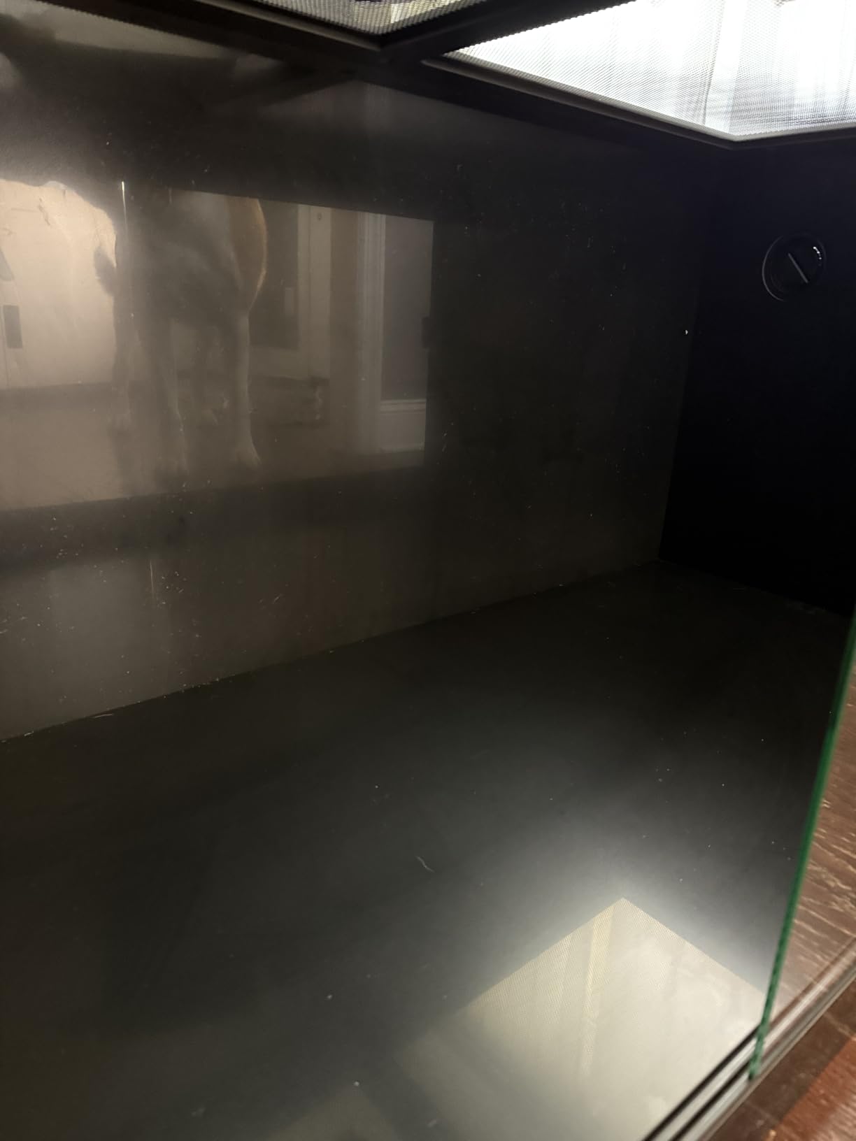 4x2x2 (120 Gallon) PVC Reptile Enclosure, RepWild Terrarium/Tank with Heavy-Duty Screen Top, Glass Sliding Doors & Lock for Bearded Dragons, Ball Python, Geckos, Lizards customer photo 1