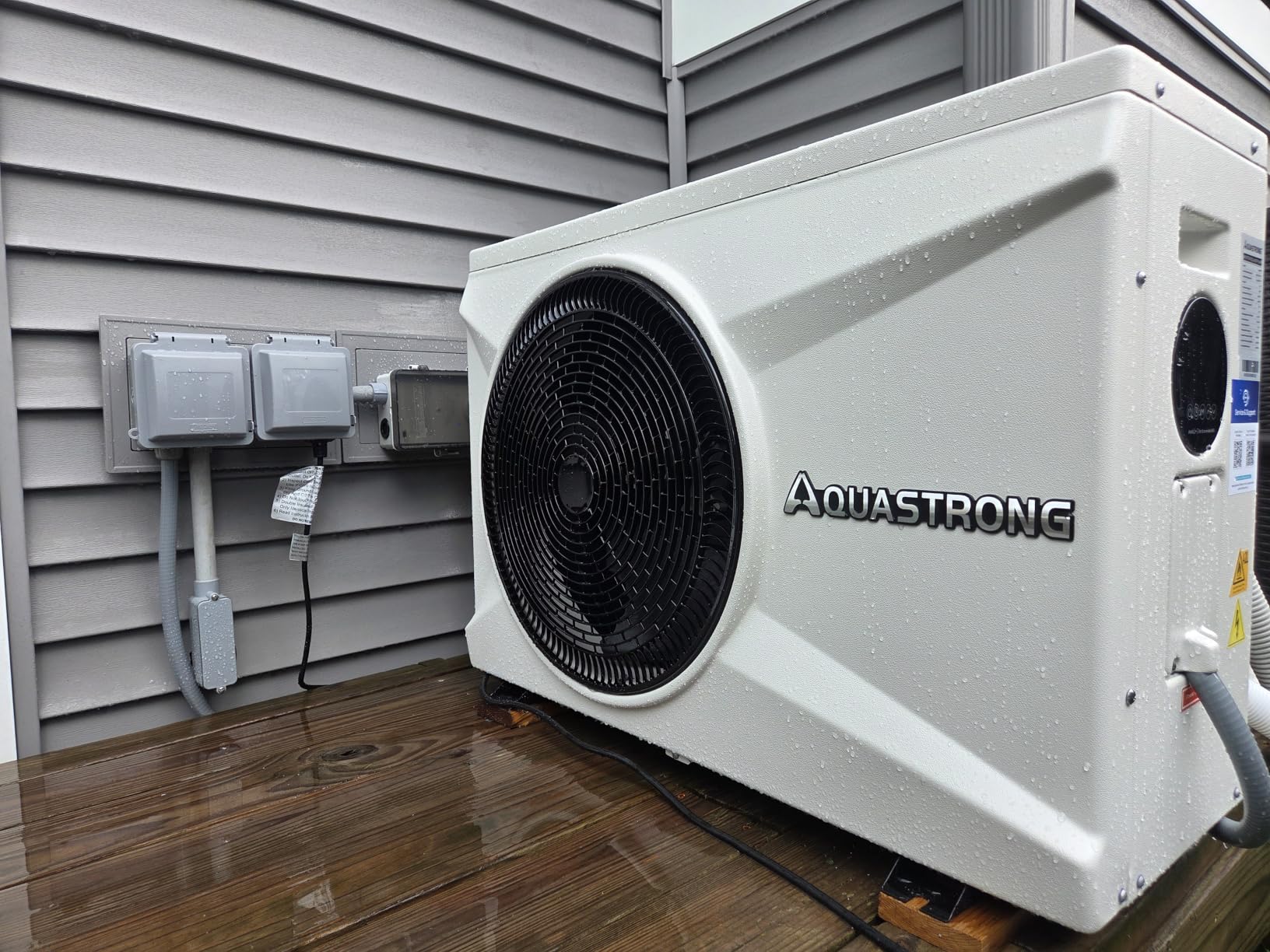 Swimming Pool Heater for Above Ground and Inground Pool 20'*43'*48