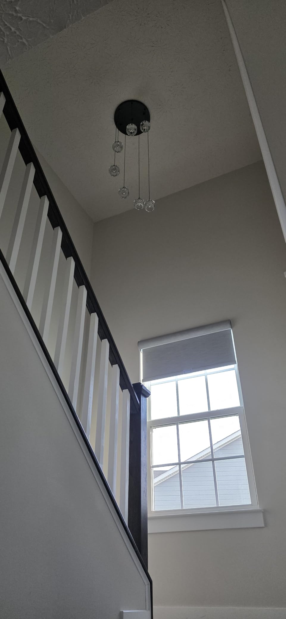 Weesalife Crystal Chandeliers for Staircases，7-Lights customer photo 1