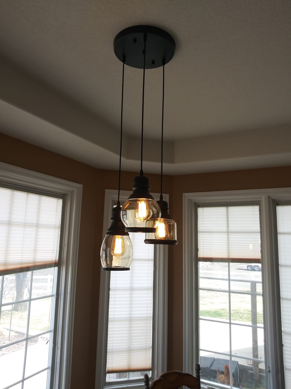 Weesalife Crystal Chandeliers for Staircases，7-Lights customer photo 2