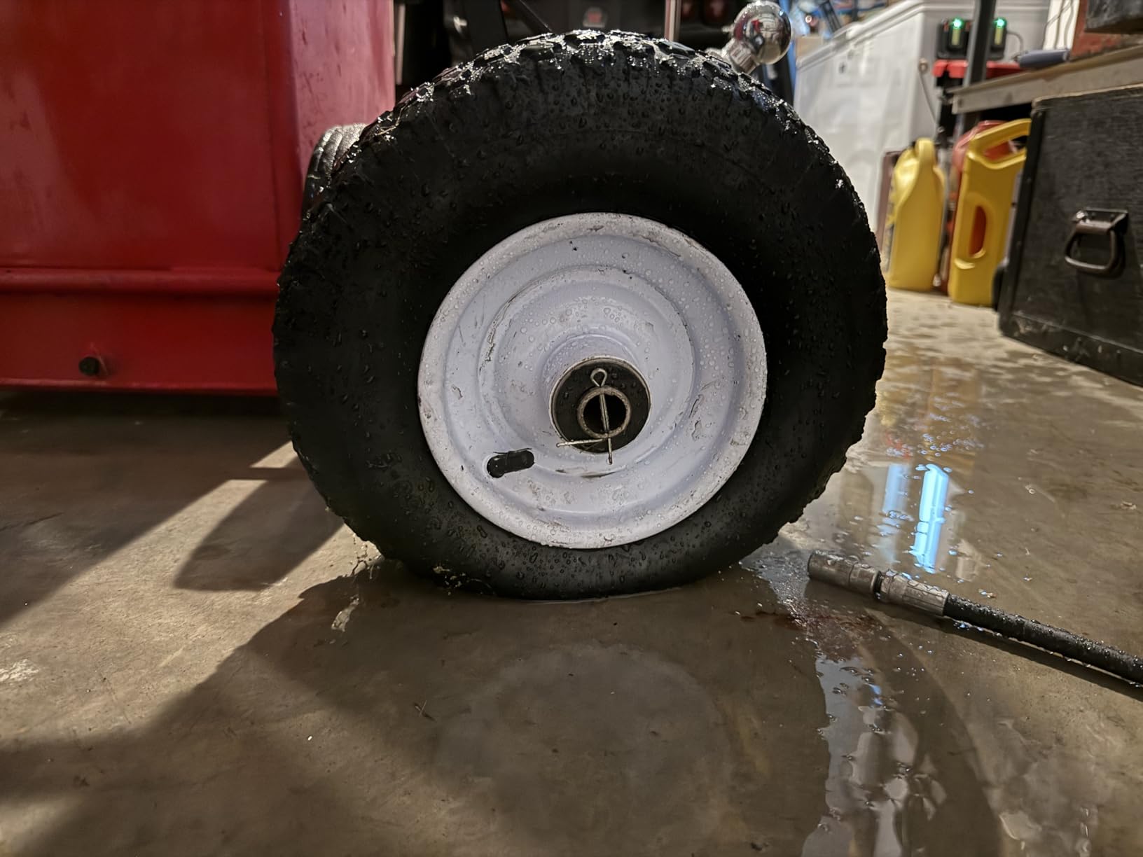 Trailer Dolly, 600LBS Capacity, 1-7/8” Hitch Ball with 12” Solid Tires customer photo 2