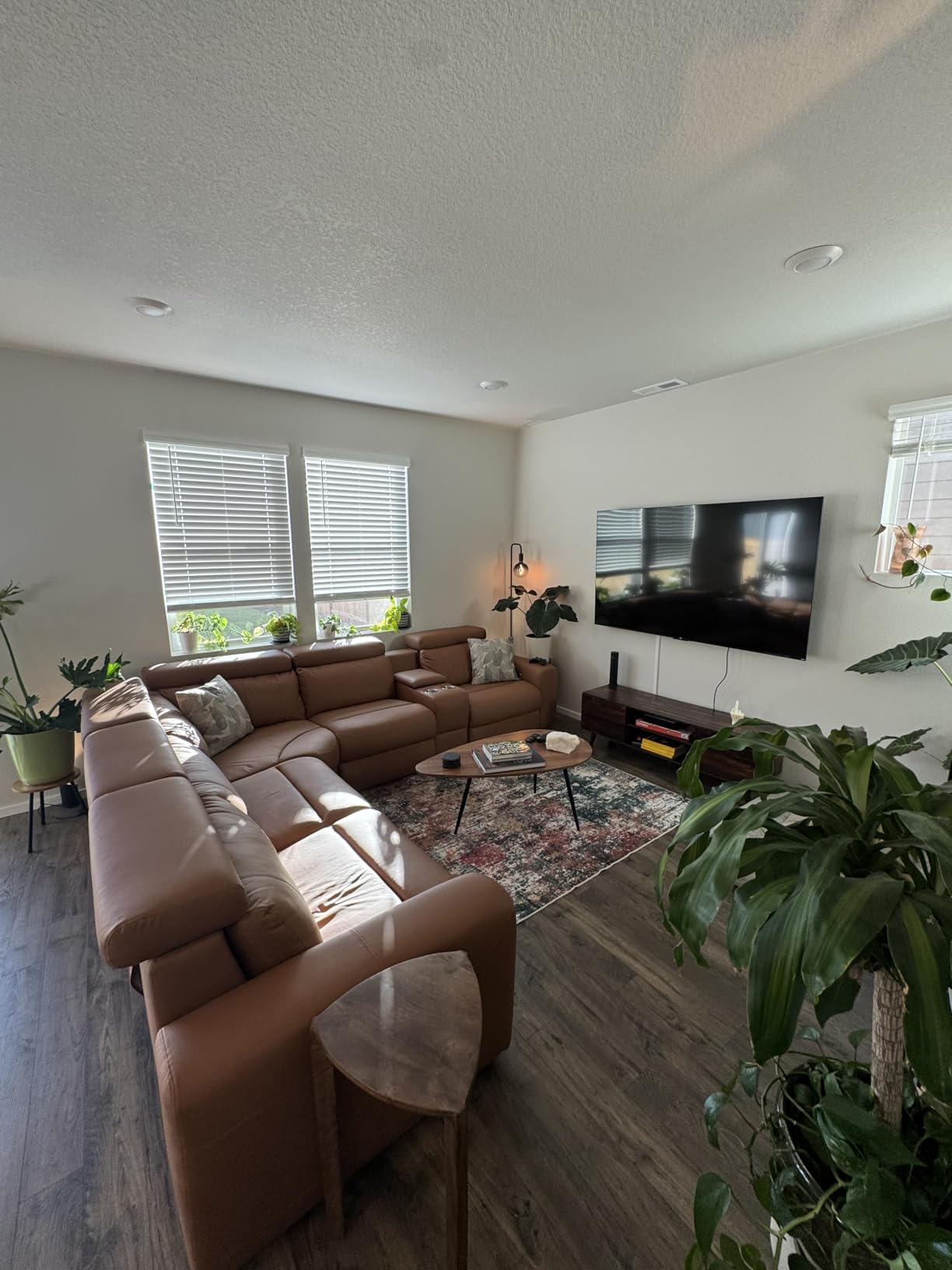 Power Reclining Sectional, Sectional Recliner, Leather Reclining Sectional customer photo 1