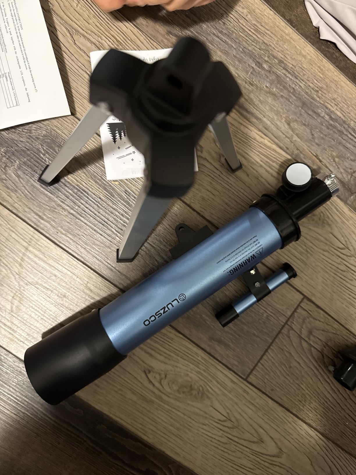 Telescope for Kids, 50mm 100x Beginner Telescope with Tripod customer photo 1