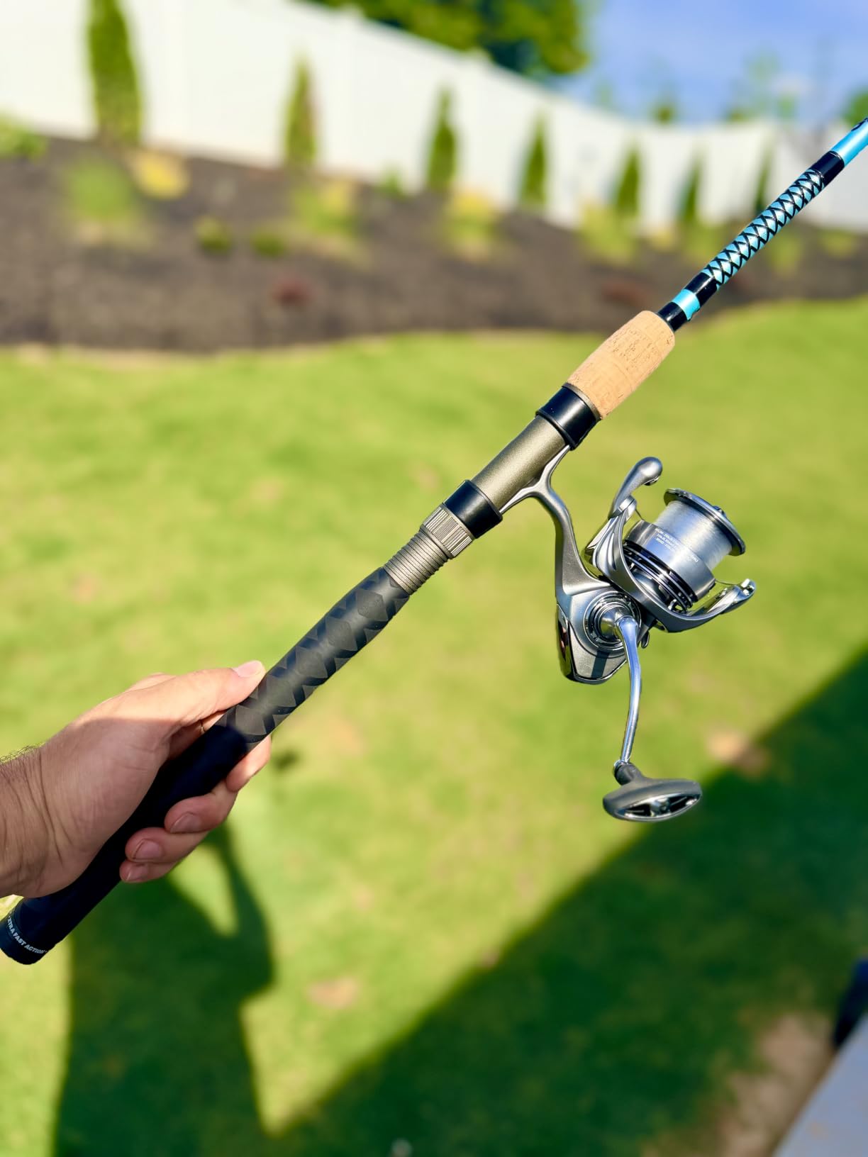 Ugly Stik Carbon Inshore Rod & Penn Pursuit IV Spinning Fishing Combo customer photo 2