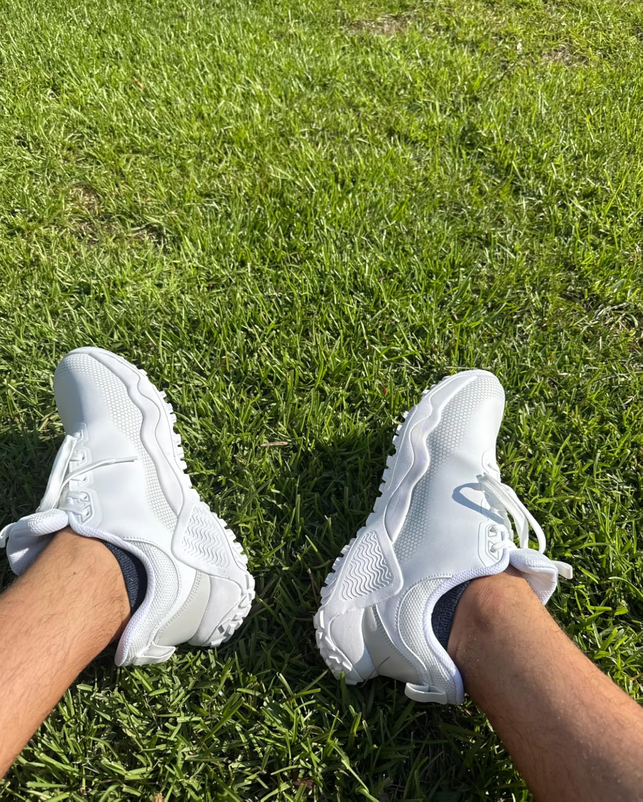 Wide Golf Shoes for Men Spikeless Professional Outdoor Waterproof Golfing Footwears Sneakers with Arch Support customer photo 2