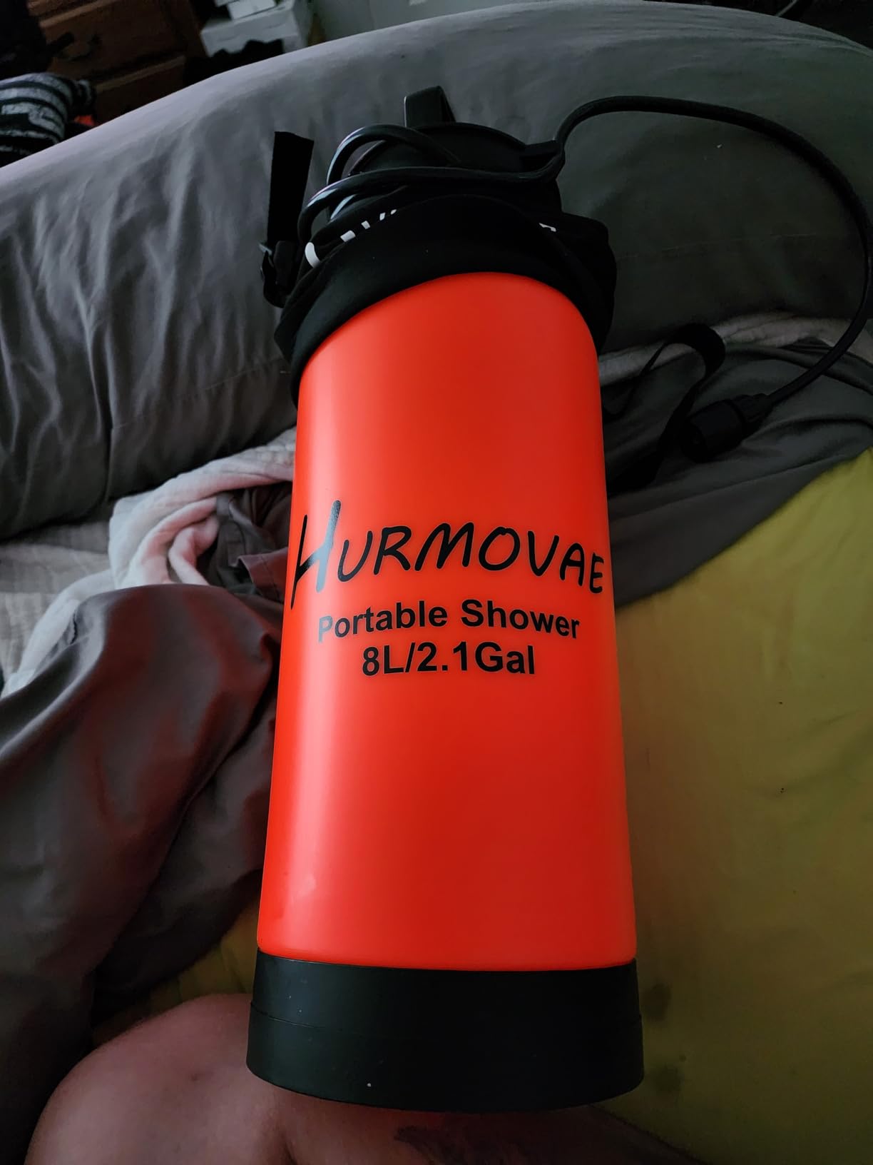 8L/2.1-Gal Portable Shower for Beach & Camping, 10 Spray Patterns customer photo 1