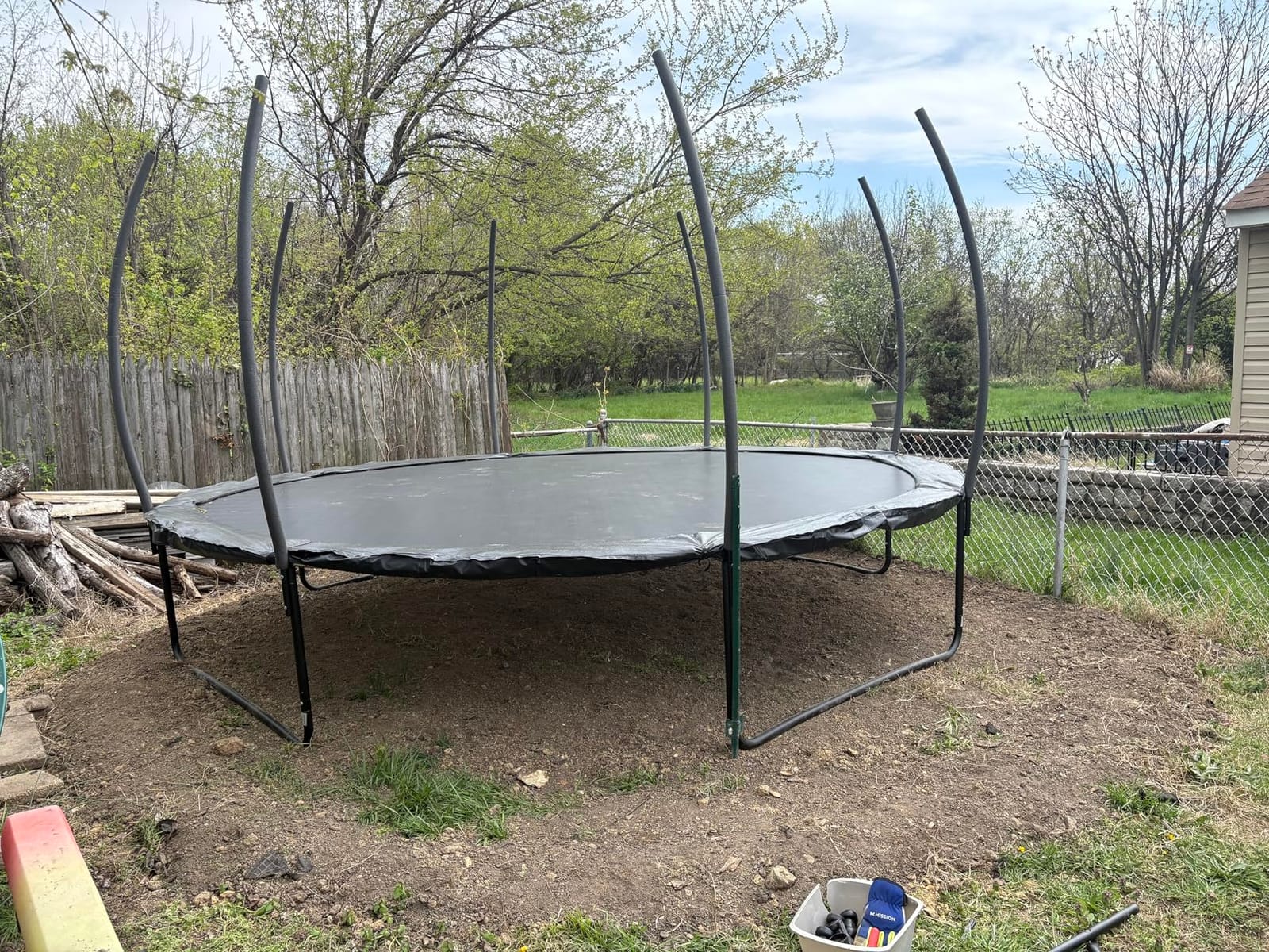 ALTLER Trampoline 12FT 14FT Enclosure Net Outdoor Jump for Kids and Adults Round ASTM Approved Heavy-Duty Bounce Mat with Enhanced Weight Capacity customer photo 1