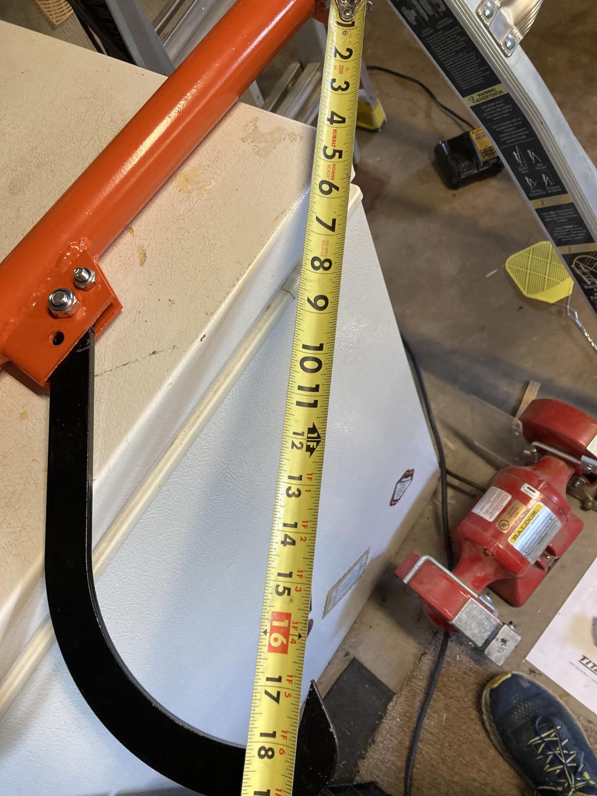 58 in Felled Cant Hook Logging Tool - Cant Hook Log Roller Tool, max 19 Inch Opening Felling Log Roller Tool customer photo 2