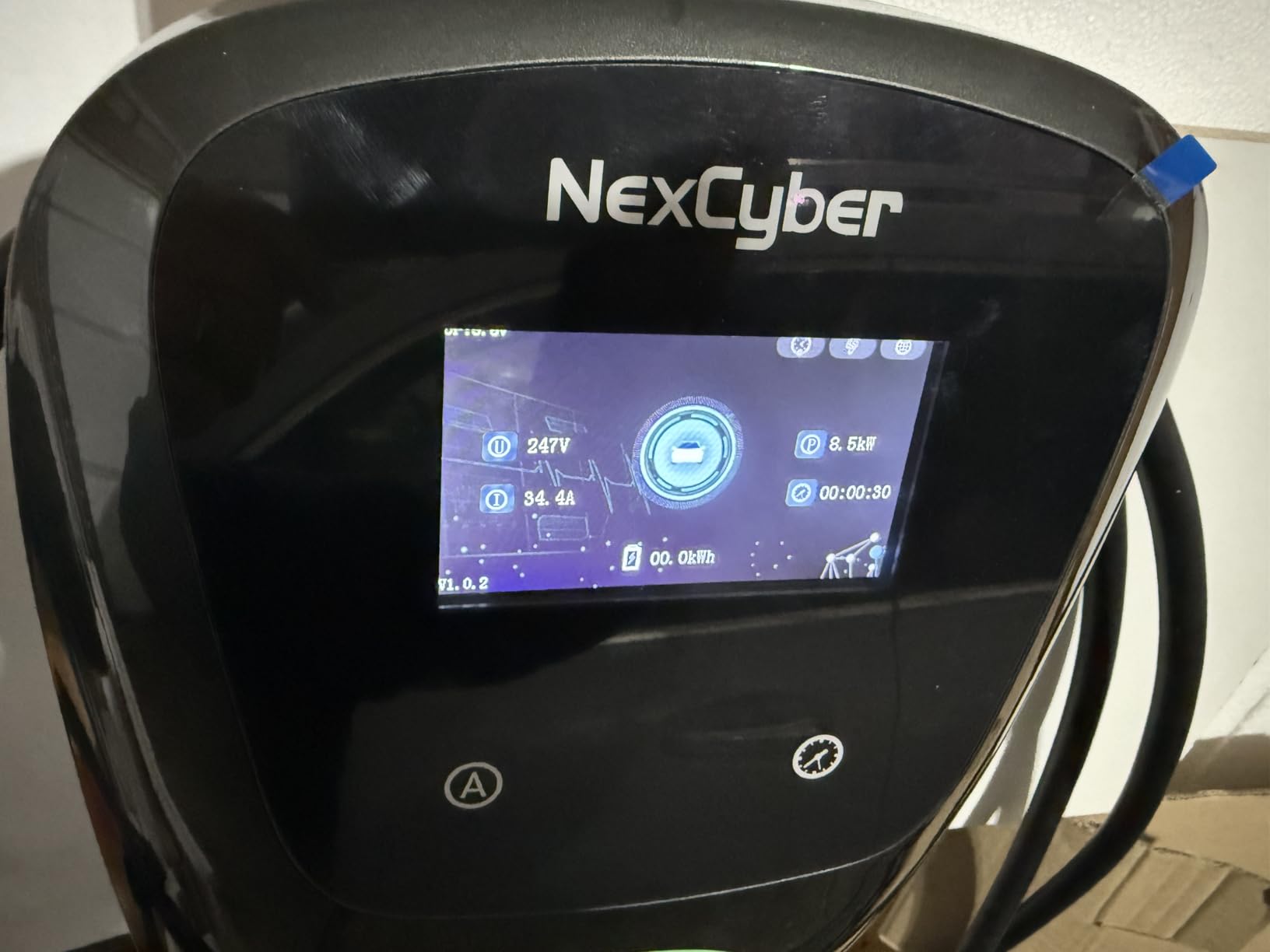 Level 2 EV Charger(WiFi APP/Plug-Play), 48A Nema 14-50p, 25ft Cable ETL Certified, Home Level 2 EVSE Car Charger w/ J1772 Connector, Electric Vehicle Charging Stations (46) customer photo 2