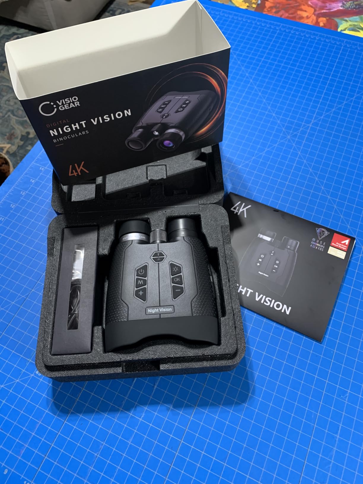 VisioGear 4K Night Vision Binoculars for Adults - Night Thunder X3 customer photo 2