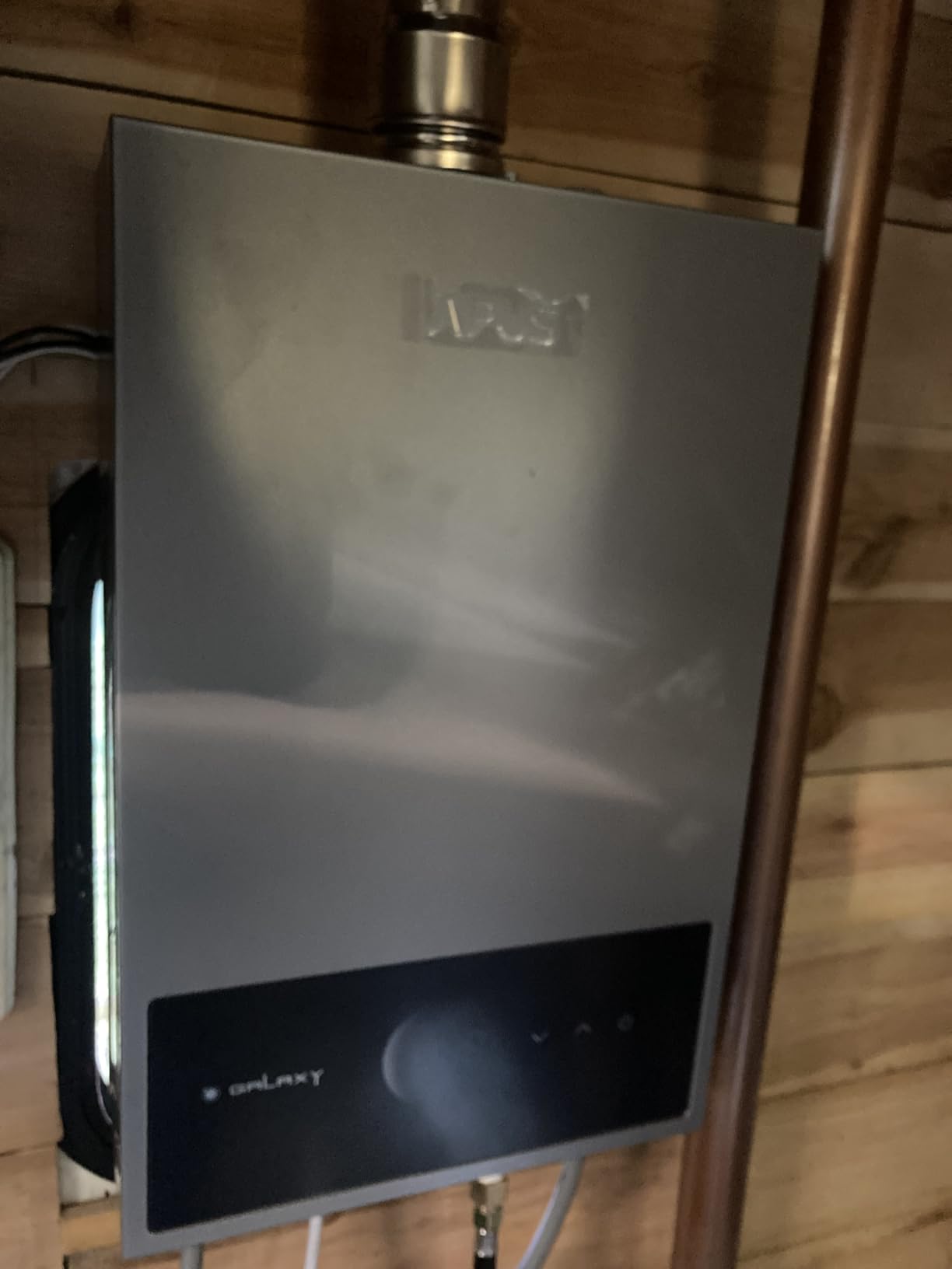 APUS Natural Gas Tankless Water Heater, 95,000 BTU, 4.42 GPM Indoor customer photo 2