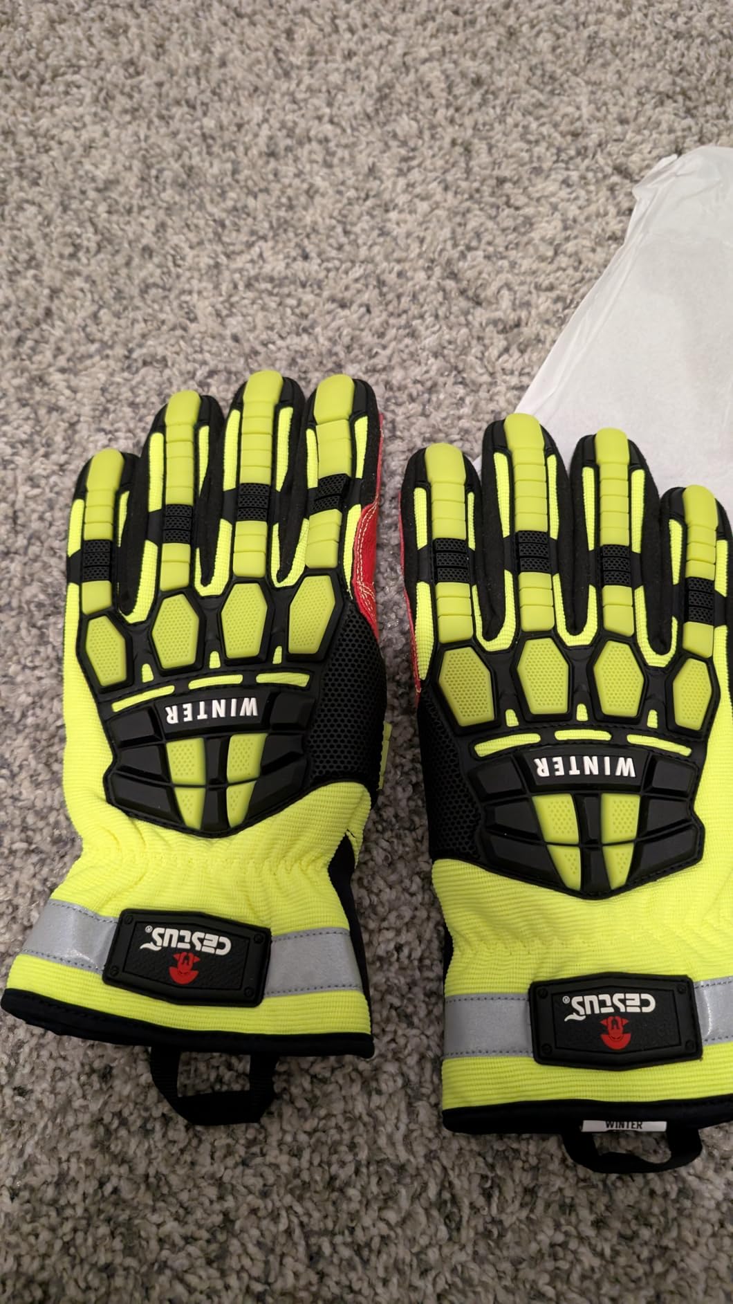 Cestus 5207, Winter Impact Work Gloves, Insulated, Waterproof, ANSI Cut A9 customer photo 2