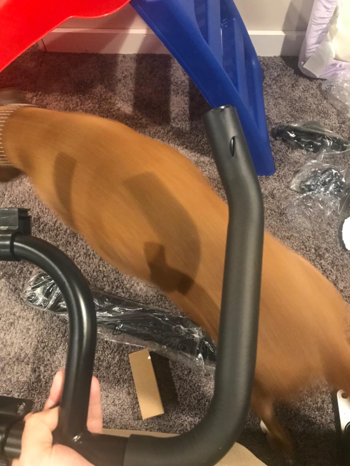 RELIFE REBUILD YOUR LIFE Exercise Bike, Friction Stationary Bike for Home customer photo 2