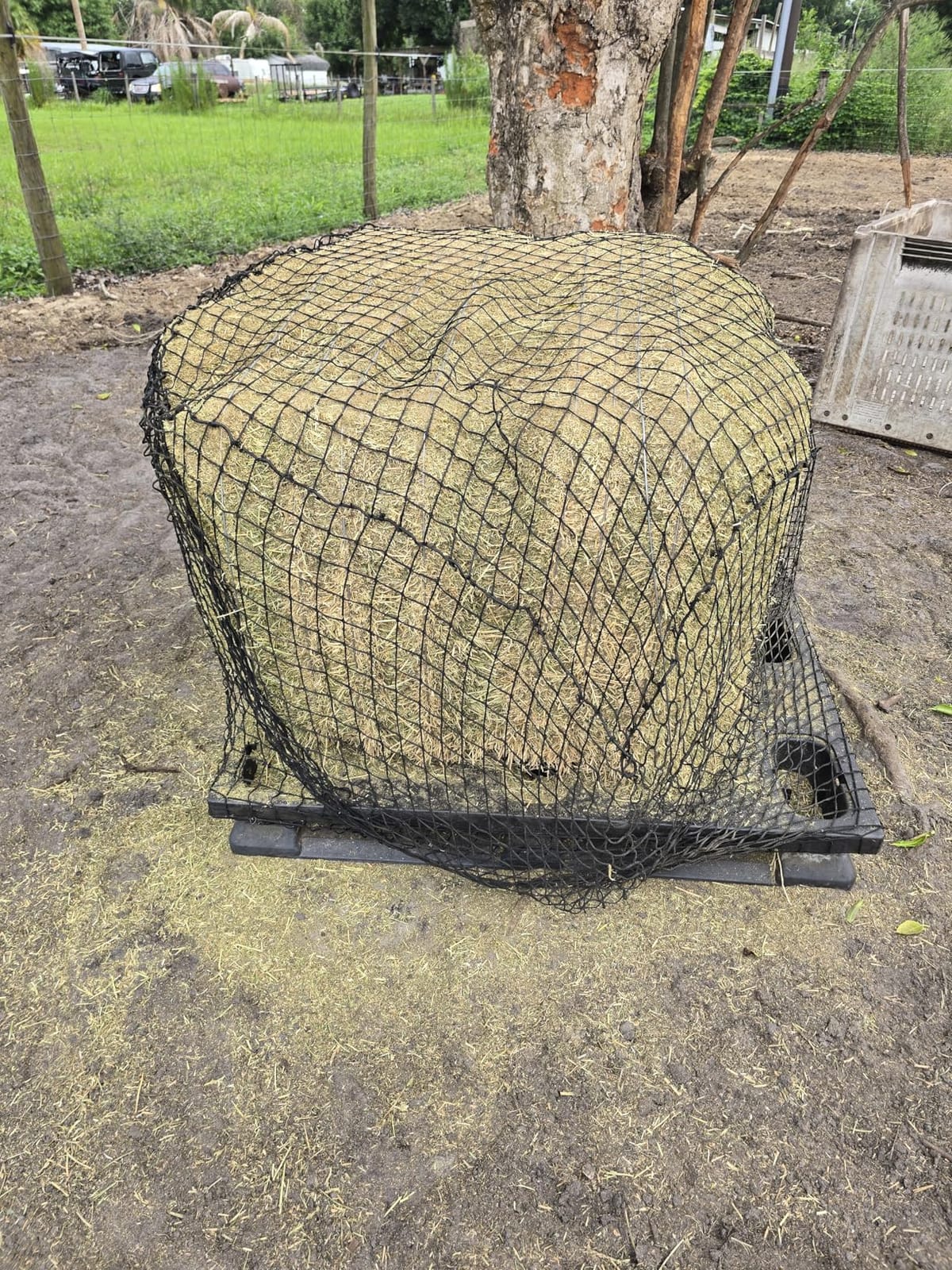 5 * 5ft Round Bale Hay Net 1.75