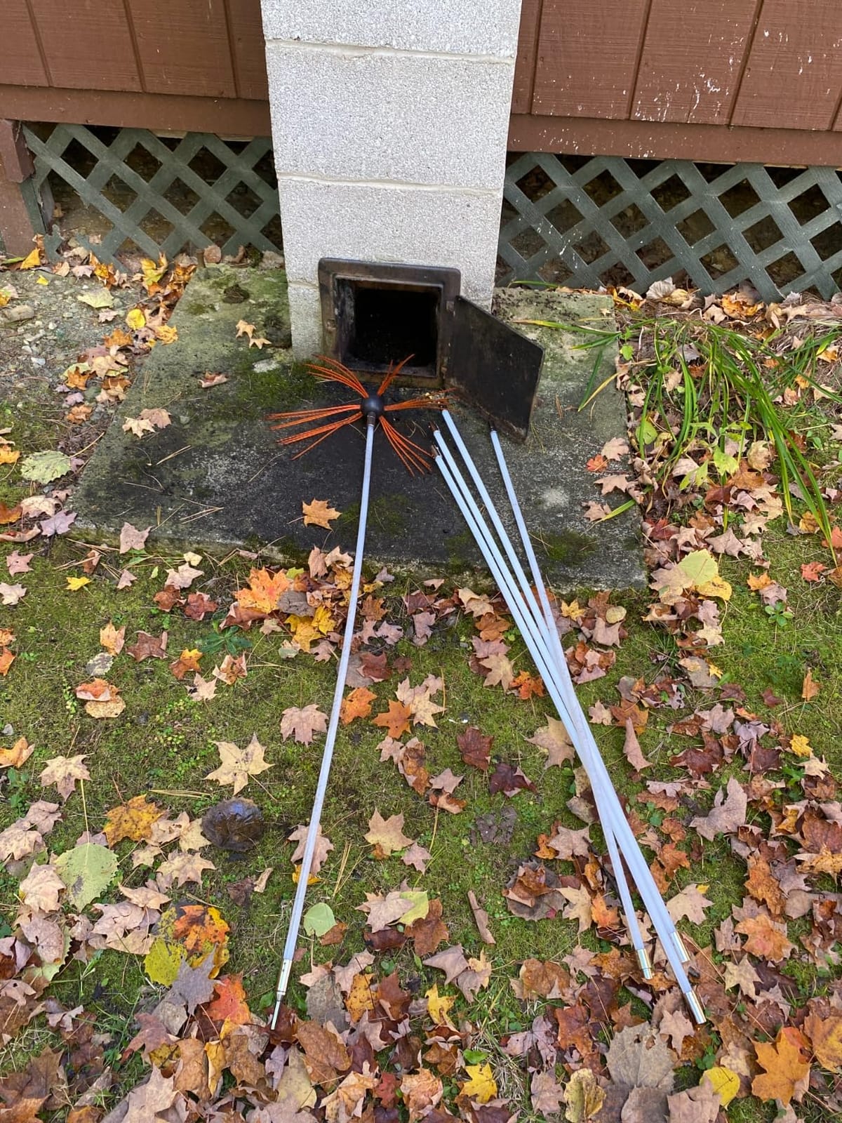 Sealegend 26FT Chimney Sweep Kit Rotary Cleaning Brush with 8 Flexible Rods customer photo 1