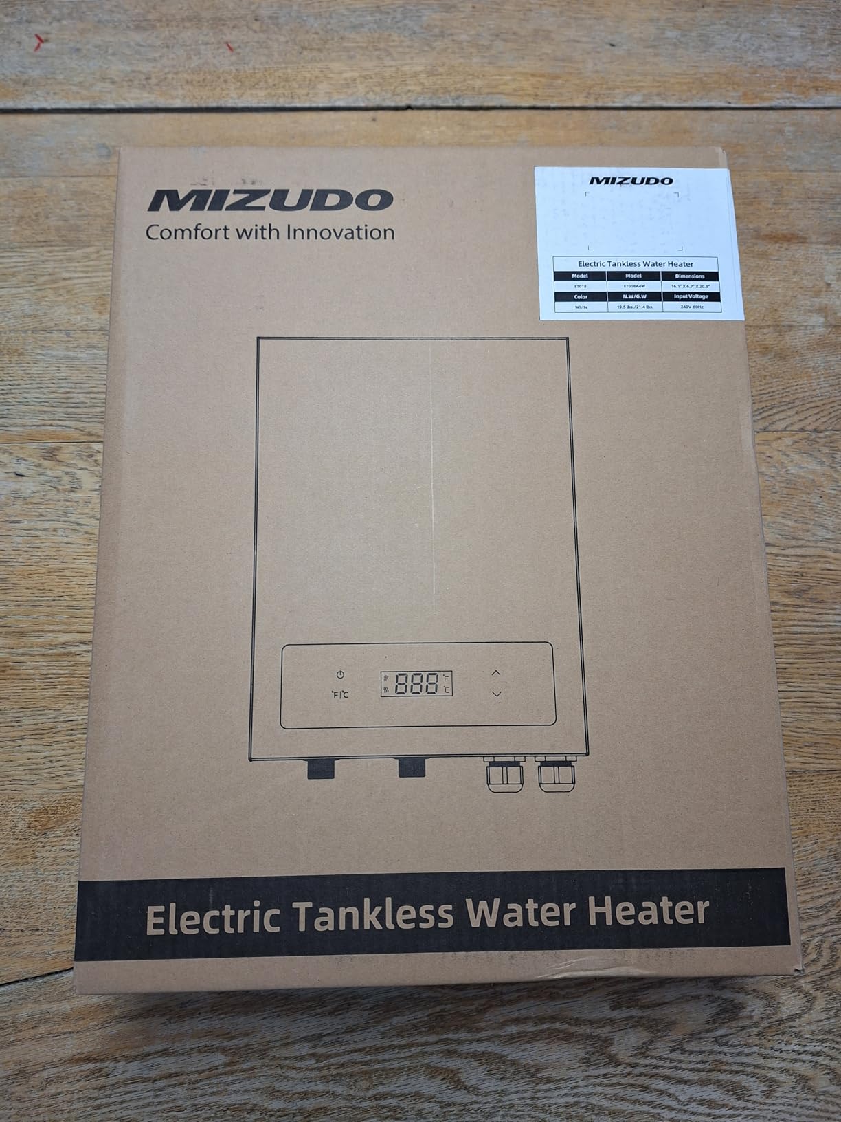 14kW Tankless Water Heater Electric, 240 Volt on Demand Hot Water Heater customer photo 1