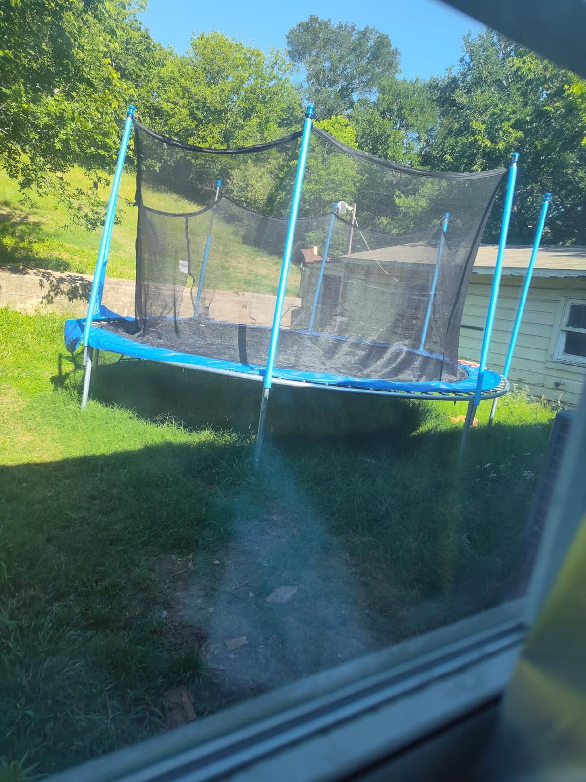 ALTLER Trampoline Outdoor 12FT 14FT with Enclosure and Ladder, ASTM Approved Recreational Trampoline for Kids and Adults, Anti-Rust Coated Frame customer photo 1