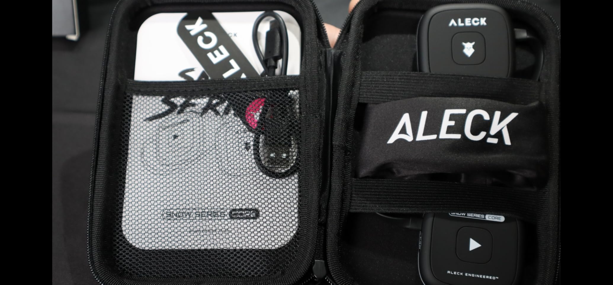 ALECK Snow Series Core Wireless Bluetooth Speakers for Audio-Ready Ski & Snowboard Helmets, Glove Friendly Controls, Hands-Free Mic customer photo 1