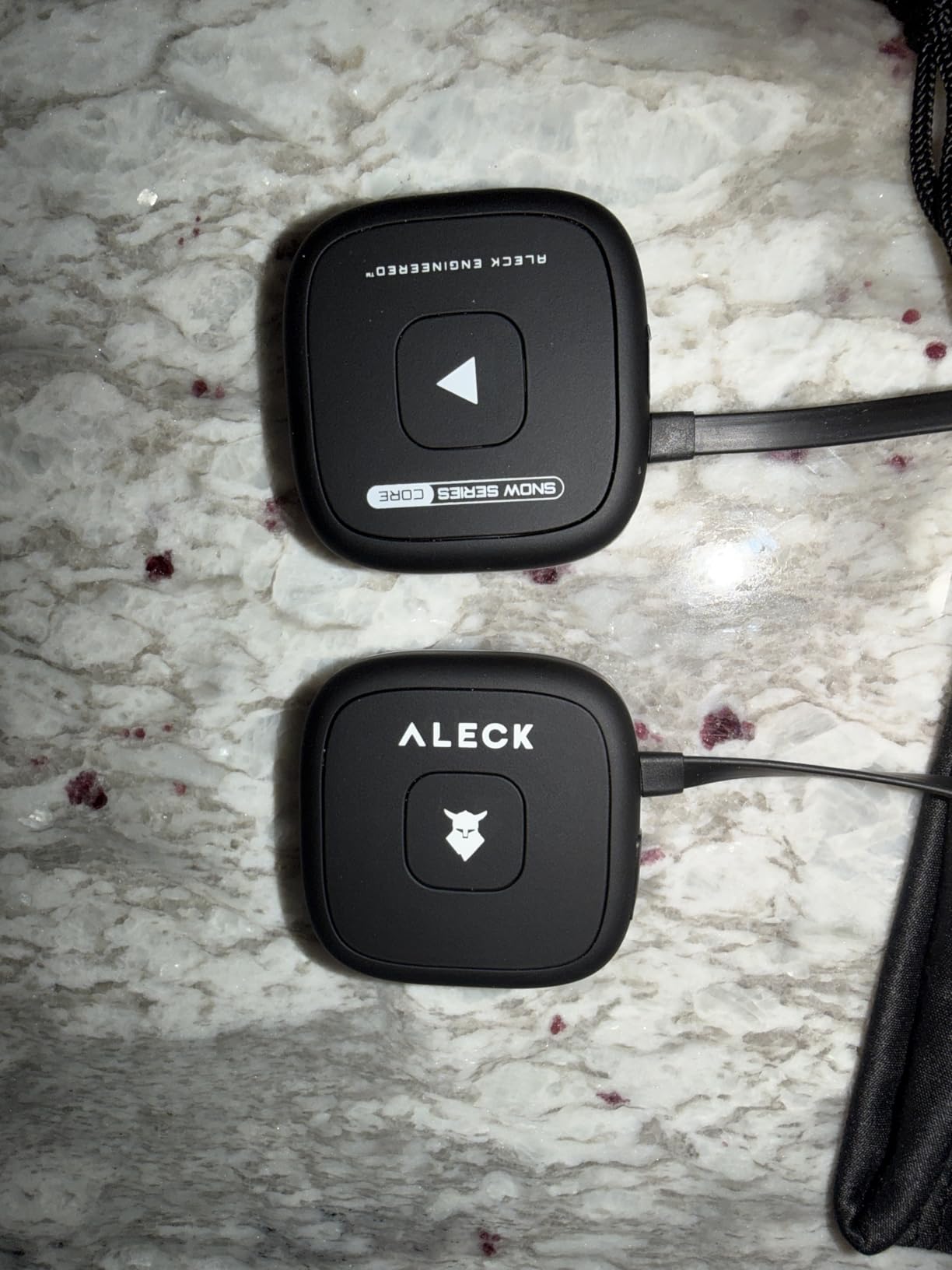 ALECK Snow Series Core Wireless Bluetooth Speakers for Audio-Ready Ski & Snowboard Helmets, Glove Friendly Controls, Hands-Free Mic customer photo 2