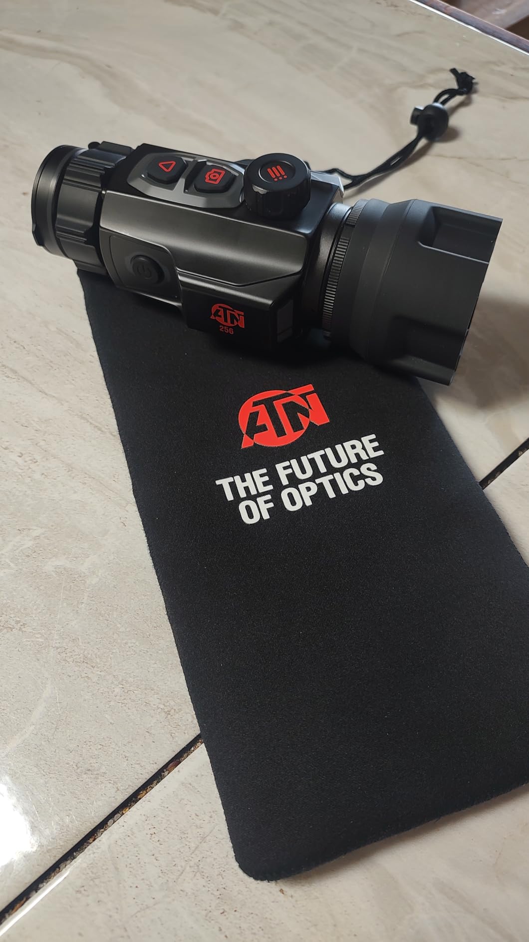 ATN Tico 6 Thermal Imaging Clip-On Scope Attachment, Coyote & Hog customer photo 2