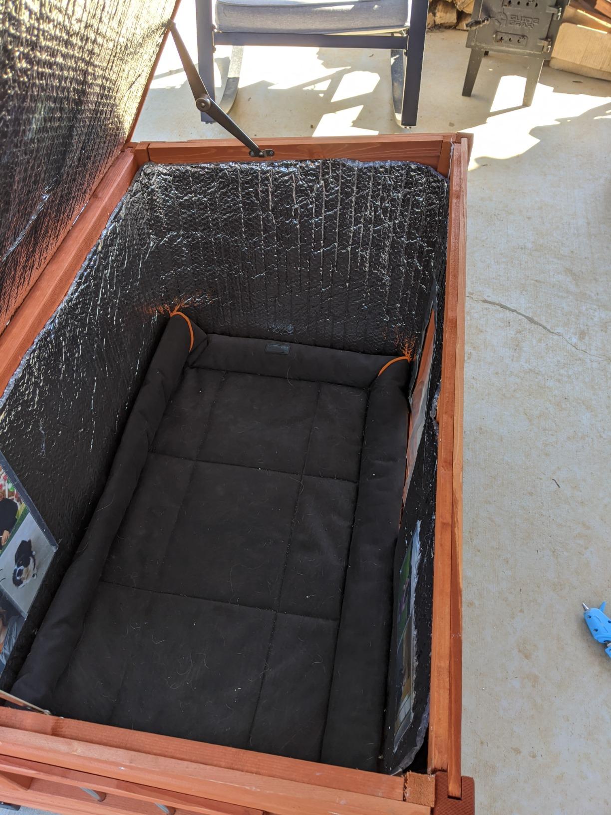 Insulated Dog House for Outside, Weatherpoof Dog House Outdoor Indoor customer photo 1